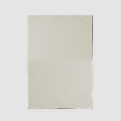 ONE Classic Tea Towel in Eggshell -  Mid Cotton Twill