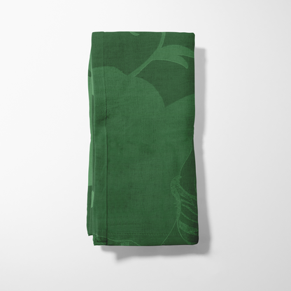 Tropical Paissage Green Napkin