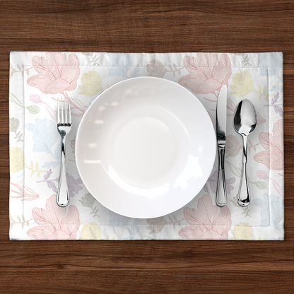 Summer Flowers Placemat in Multi Color