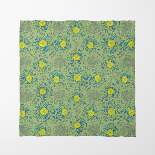 Sunny Summer Napkin in Green