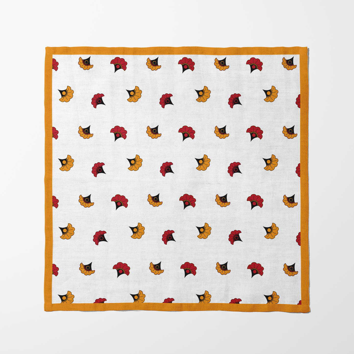 Scattered Flowers Napkin in Lightweight Linen
