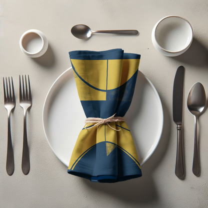 Maize Blue Napkin