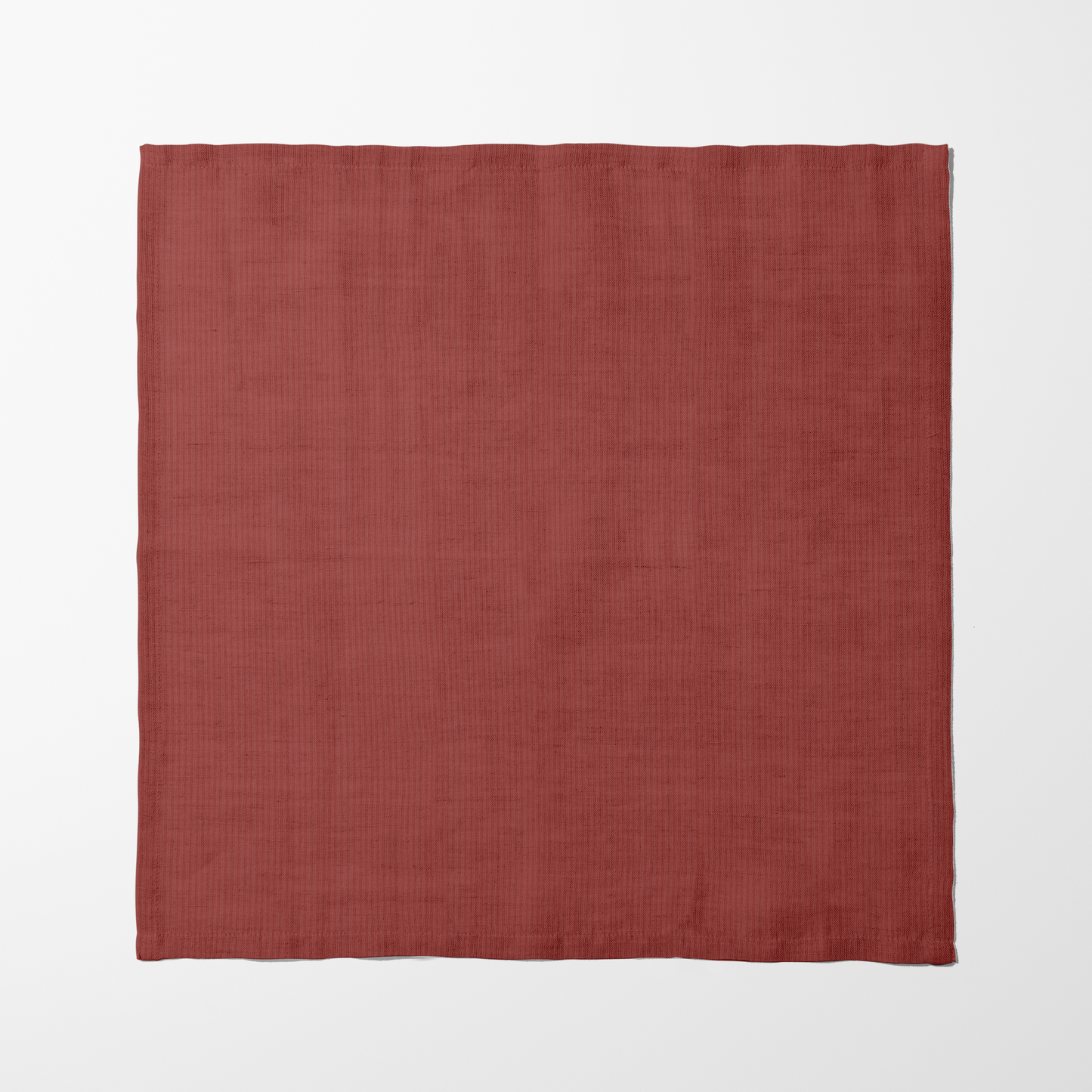 ONE Classic Napkin - Red in Organic Cotton Voile