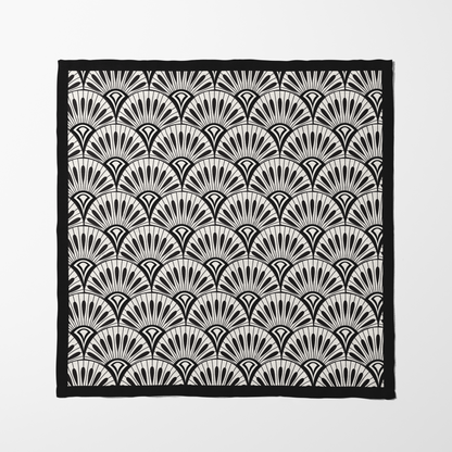 Ecru Art Deco Napkin