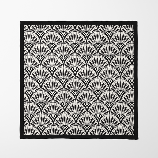 Ecru Art Deco Napkin