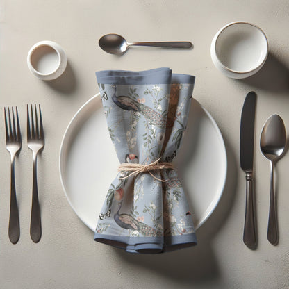 Napkin - Elysian in blue