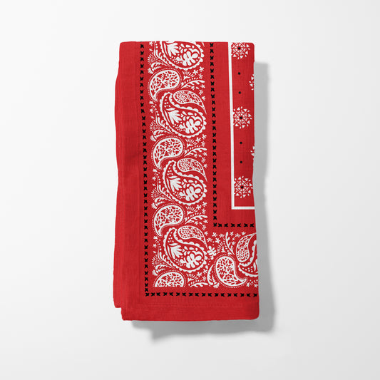 Red Bandana Napkin