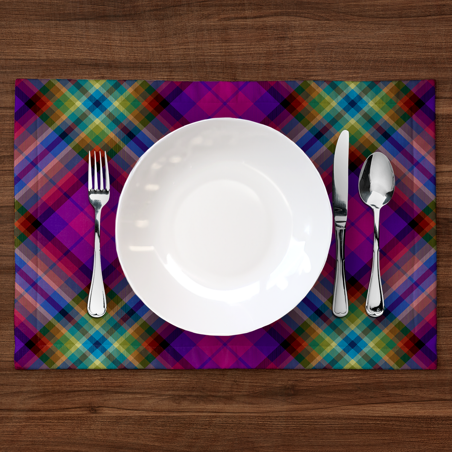 The Technique Plaid Placemat