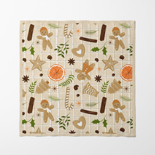 Gingerbread & Spices Cookies Napkin 