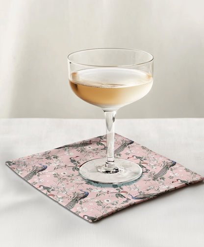 Cocktail Napkin - Elysian in blush