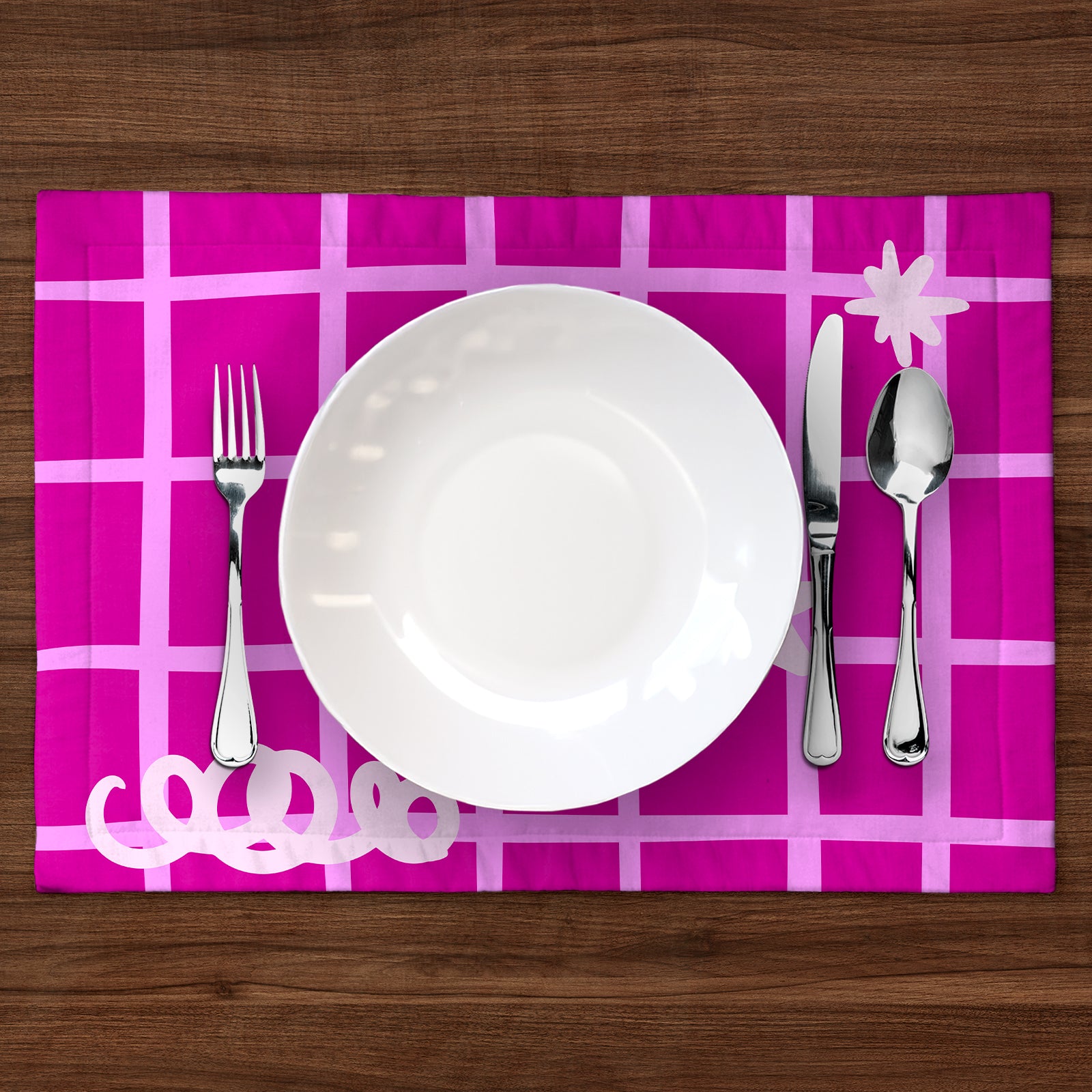 Estrúk in Fucsia Placemat