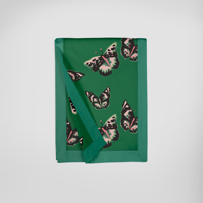 Sweet Green Butterflies Runner