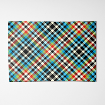 Kaleidoscope Plaid Placemat