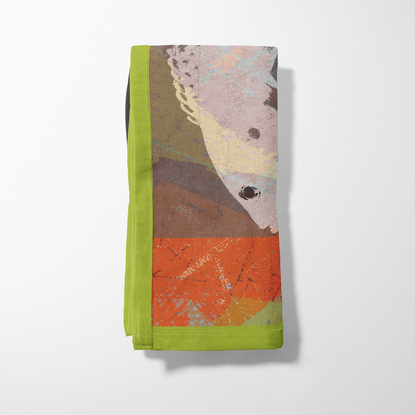 Two Fish Orange Napkin