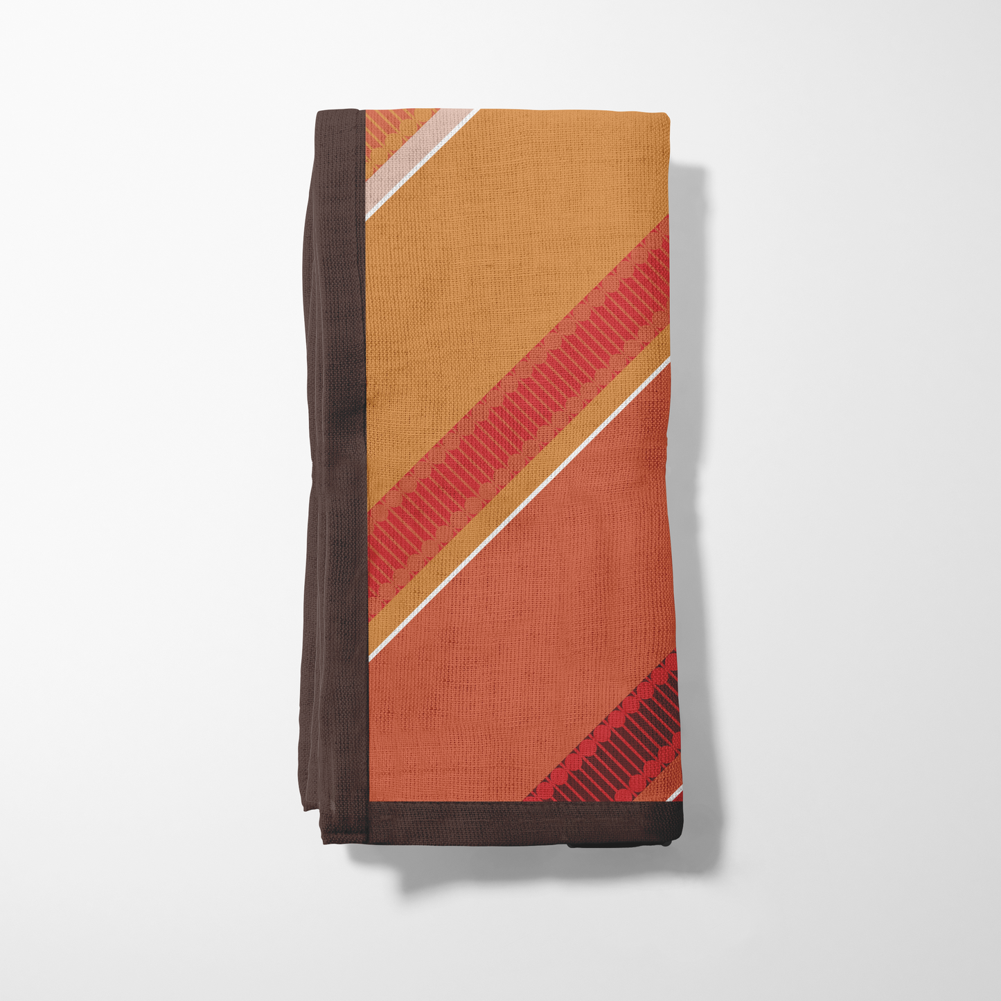 Sunset Ombre Napkin in Organic Cotton Voile