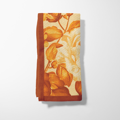 Honey Garden Napkin in Sepia