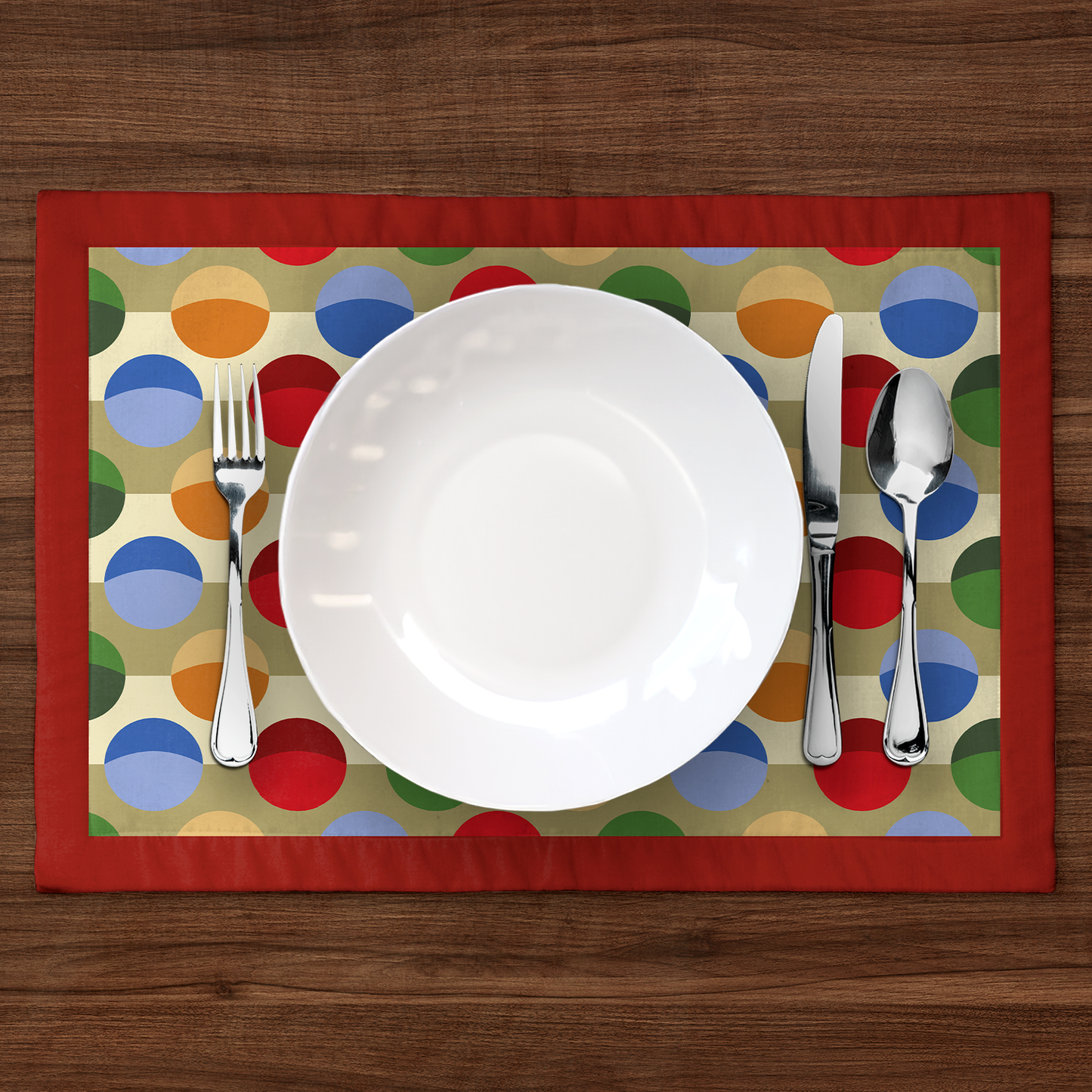 Holiday Orbs Placemat