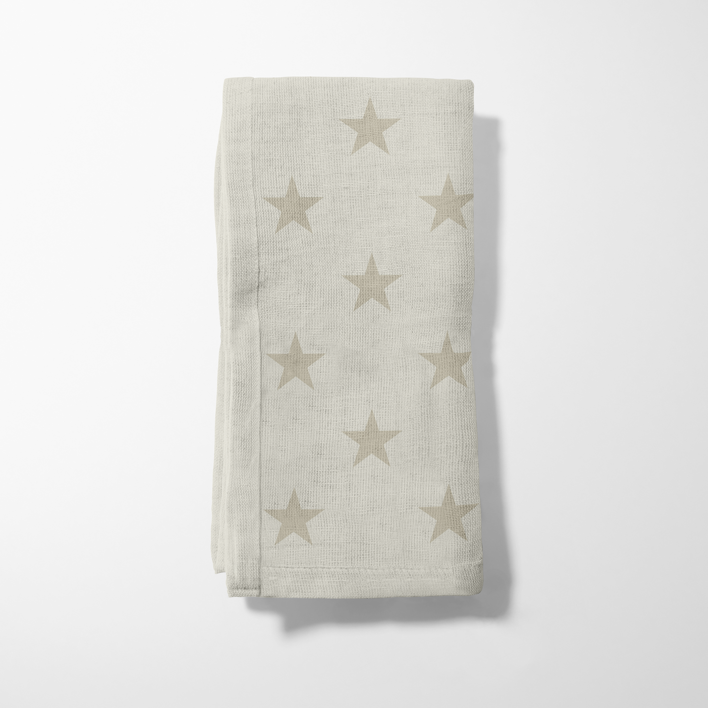 ONE Stars Napkin - Oyster in Lightweight Linen