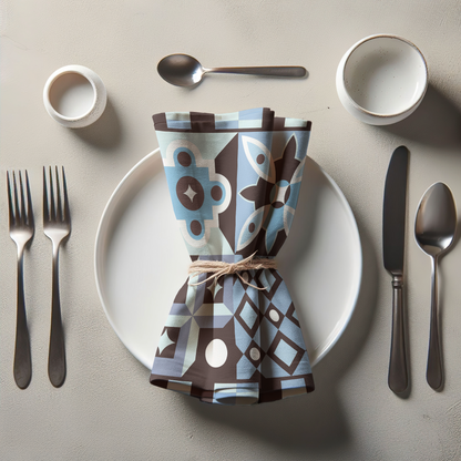 Ground Oporto Napkin in Lightweight Linen
