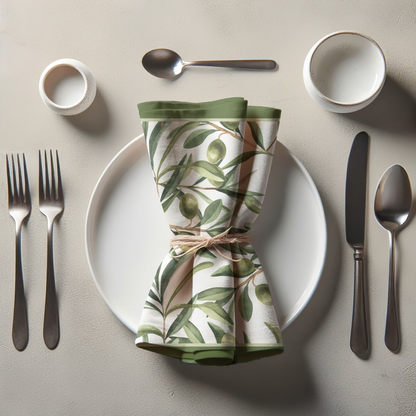 Olive Branch Napkin