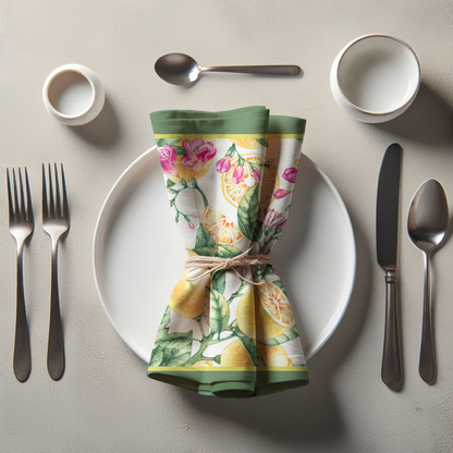 Sorrento Bloom Napkin