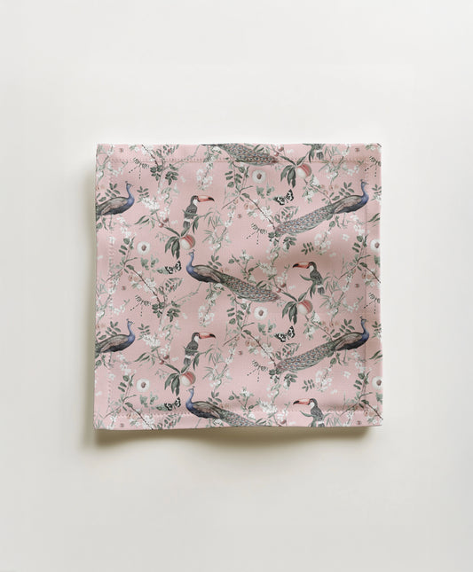 Cocktail Napkin - Elysian in blush
