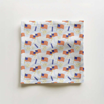Fourth of July Party Cocktail Napkin