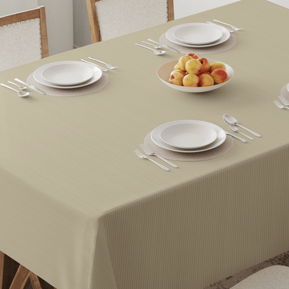 ONE Classic Tablecloth in Oatmeal - Mid Cotton Twill