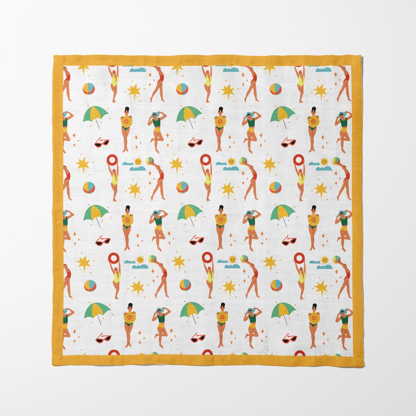 Beach Party Napkin in Sand