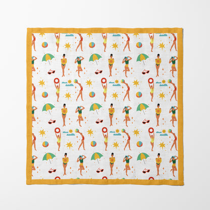 Beach Party Napkin in Sand