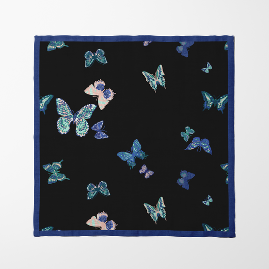Fluttering Butterflies Napkin in Lightweight Linen
