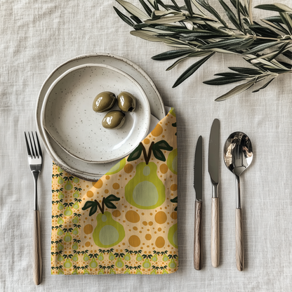 Pear Treat Napkin