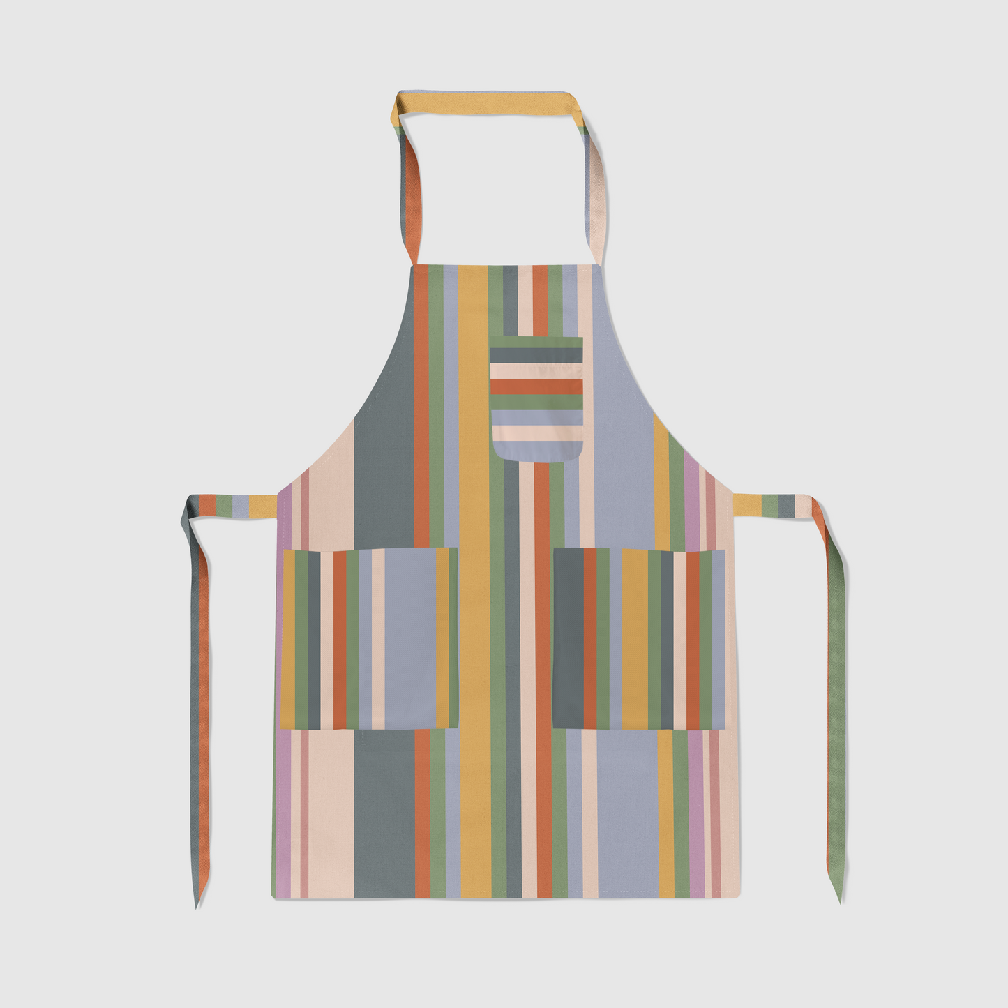 Sweet Stripes Full Chef Apron