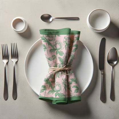 Chinoiserie in Pink Napkin