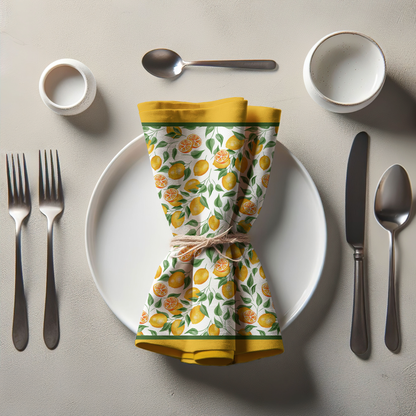 Citrus Garden Napkin
