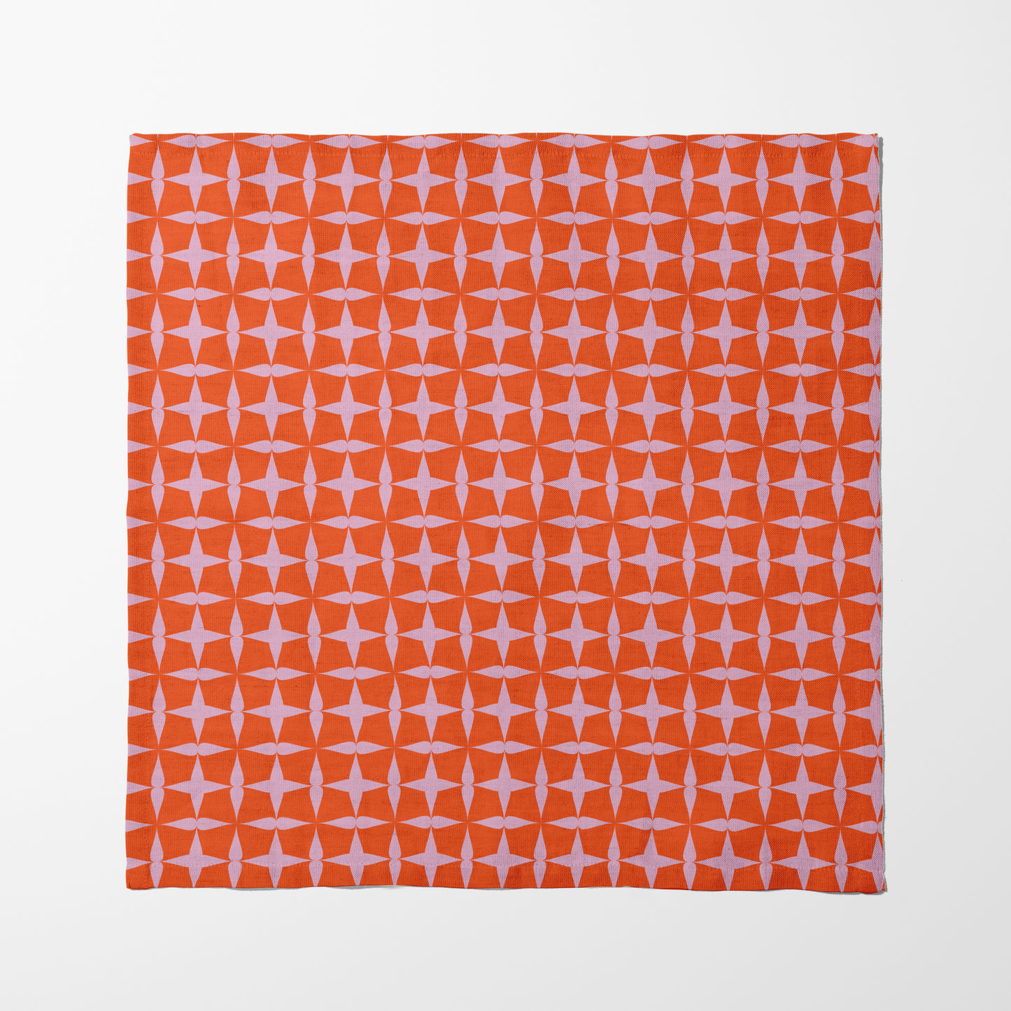 Sit for a Bit Napkin - Orange in Organic Cotton Voile