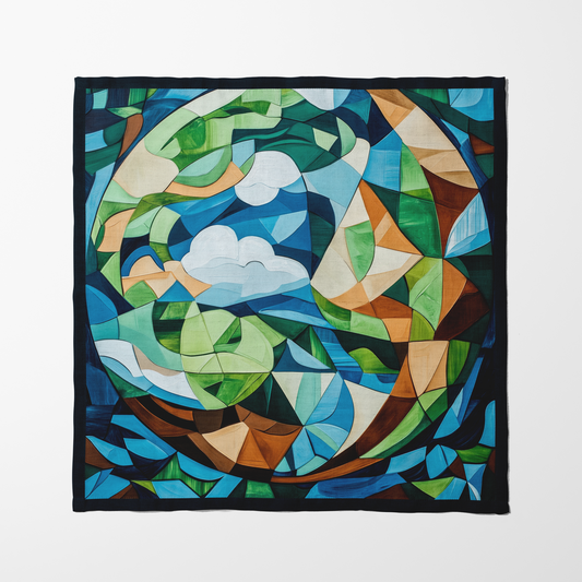 Mosaic Globe Napkin