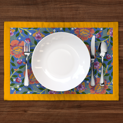 Homegrown Love Placemat in Lightweight Linen