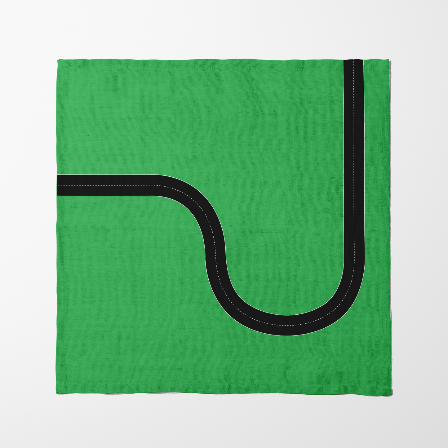 Curvy Road Napkin - Lightweight Linen