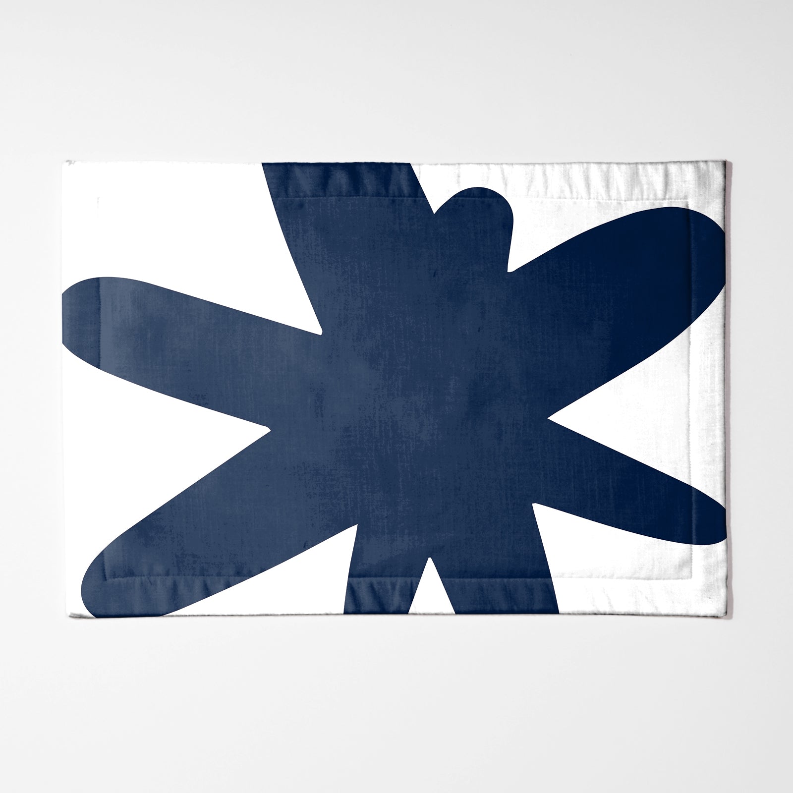 Astérisko in White and Navy Placemat