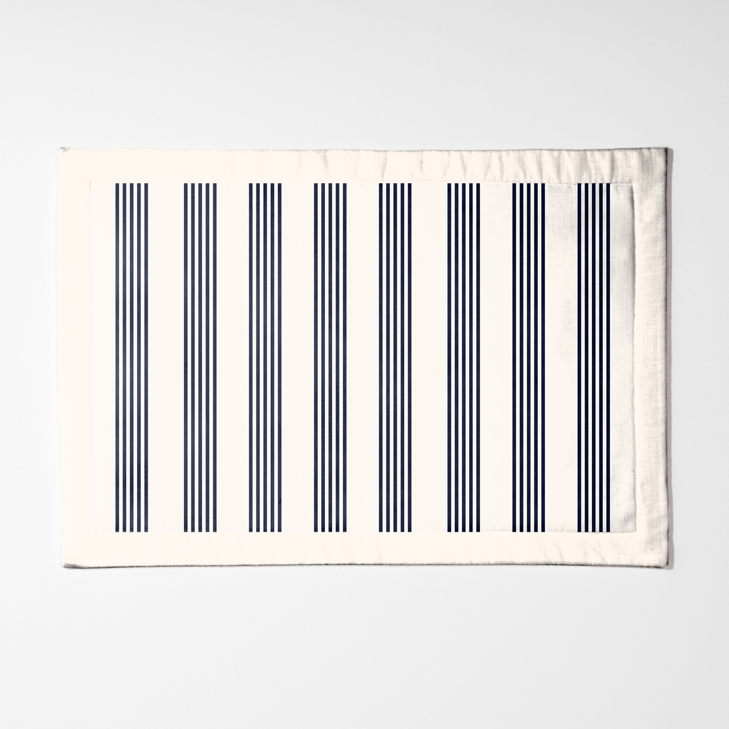 Retro Stripes Placemat in Mid Cotton Twill