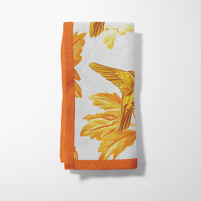 Poppy Bird Ballet Napkin in Summer Soiree