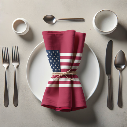 ONE Globe - America in Organic Cotton Voile