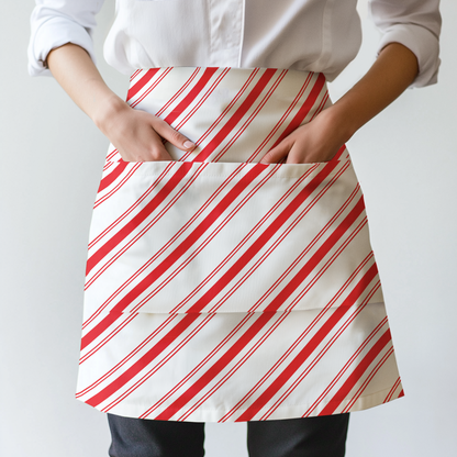 Candy Stripes Half Apron