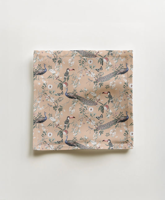 Napkin - Elysian in peach