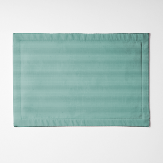 ONE Classic Placemat - Teal in Mid Cotton Twill