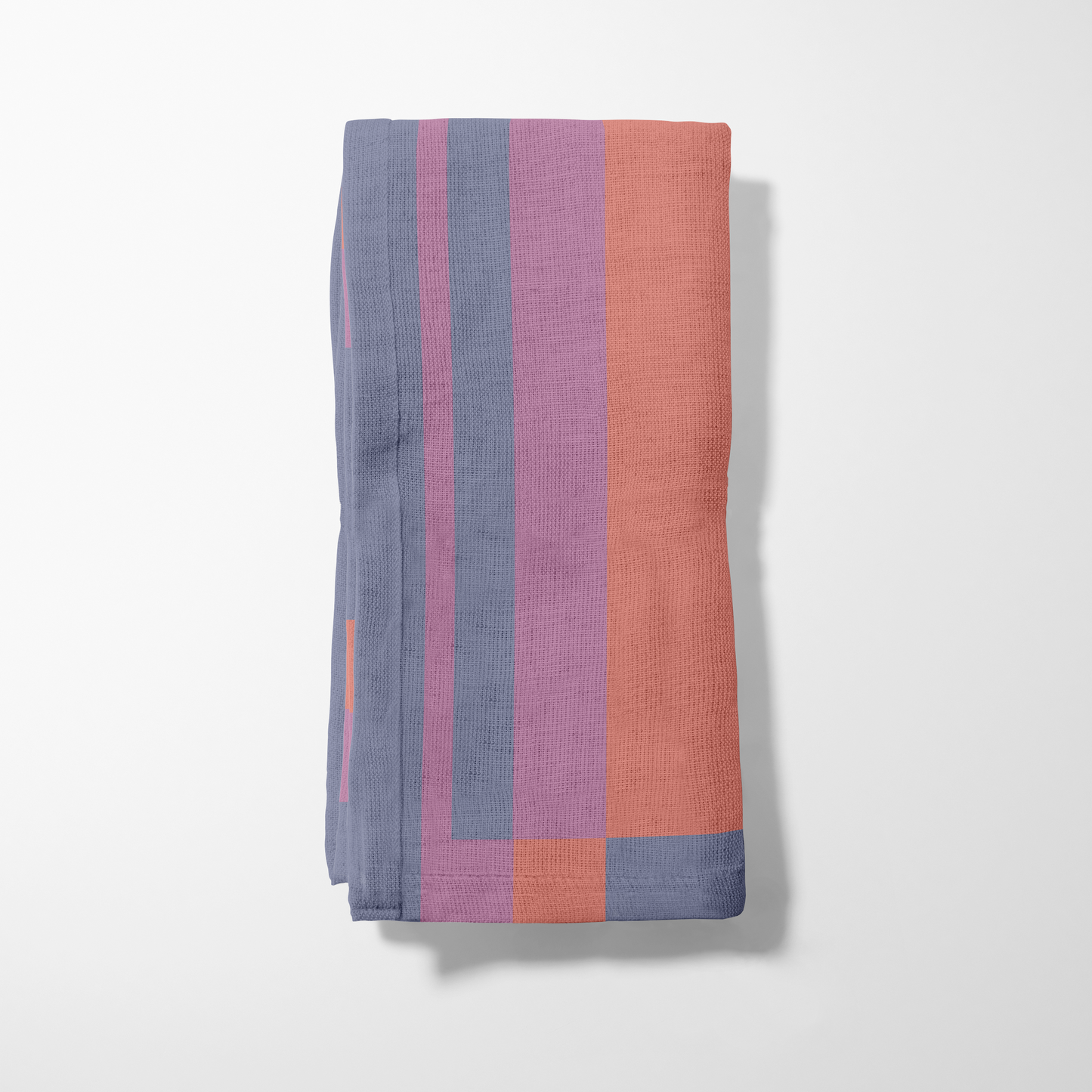 Candy Stripes Bright Pink & Purple Napkin