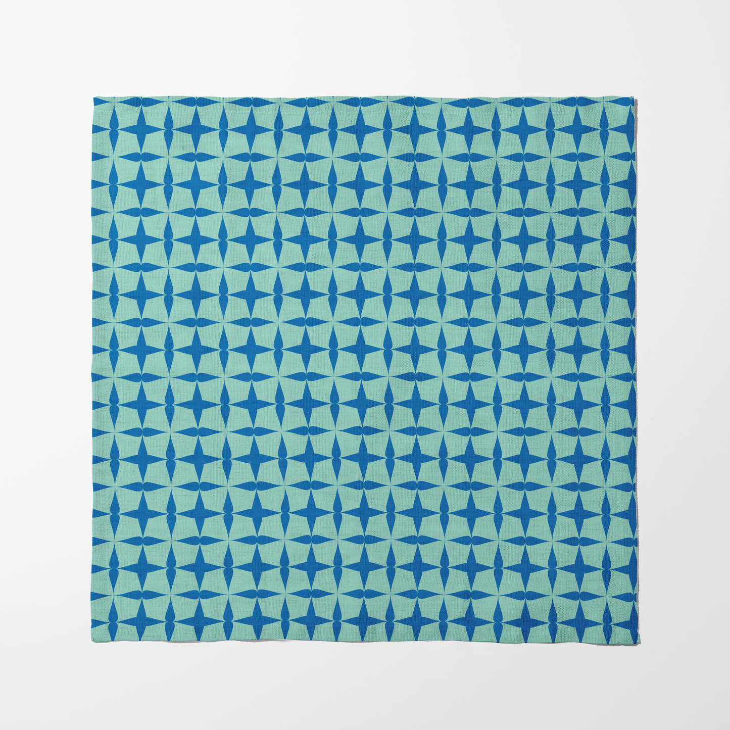 Sit for a Bit Napkin - Aqua in Lightweight Linen