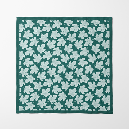 Emerald Autumn Elegance Napkin in Oxford Cotton