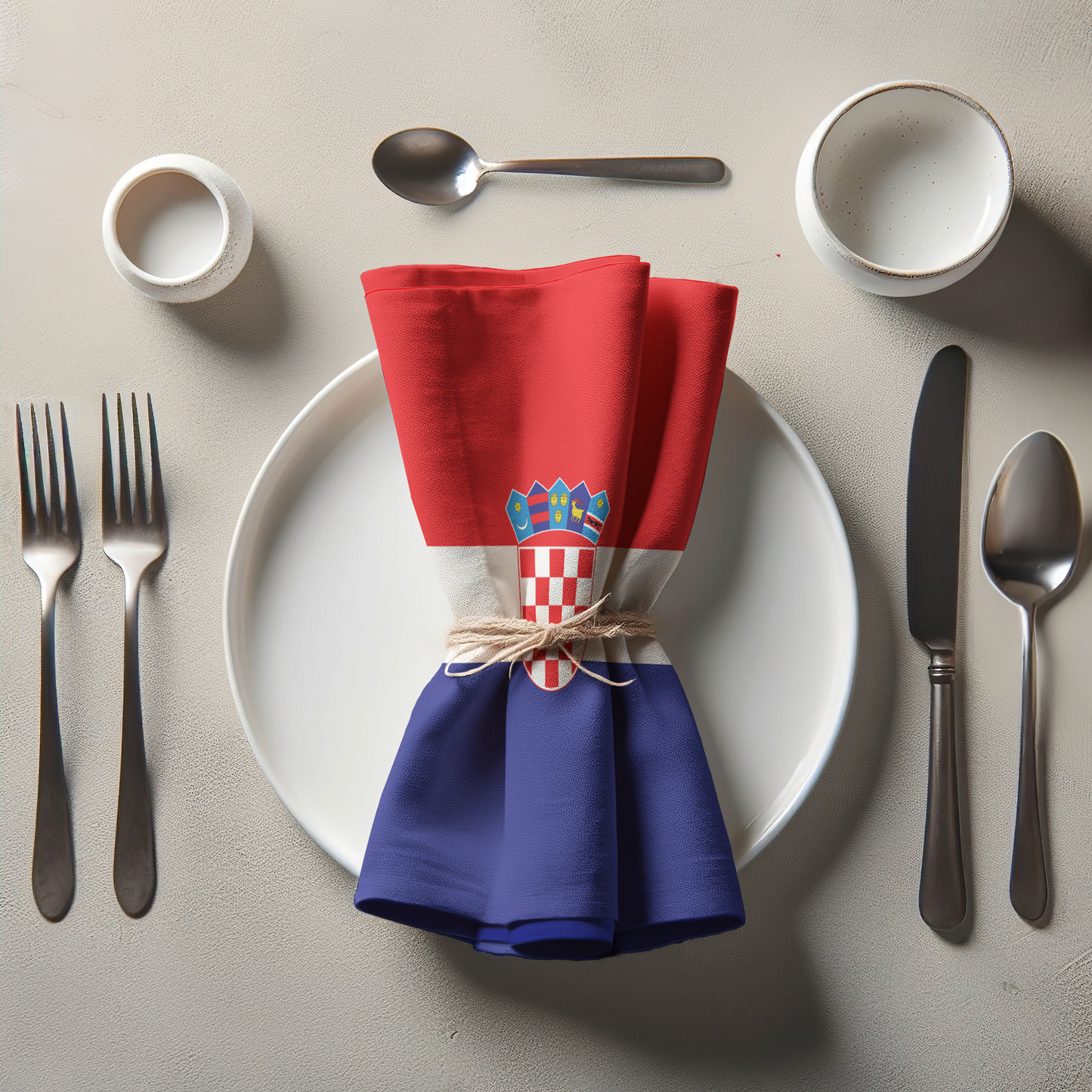 ONE Globe - Croatia in Organic Cotton Voile